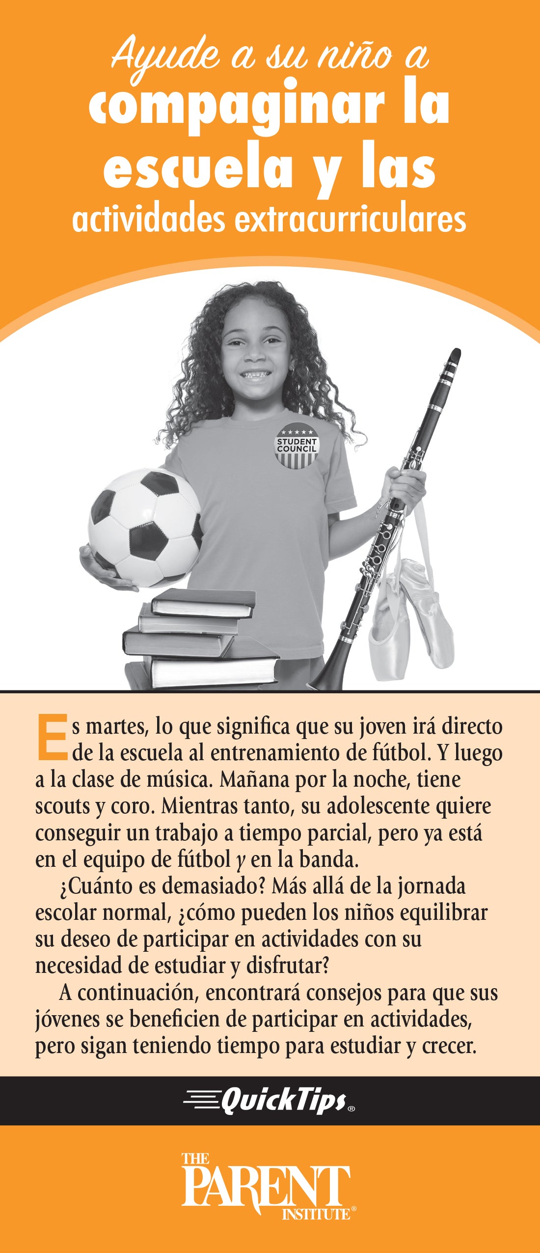 Help Your Child Balance School & Extracurricular Activities
