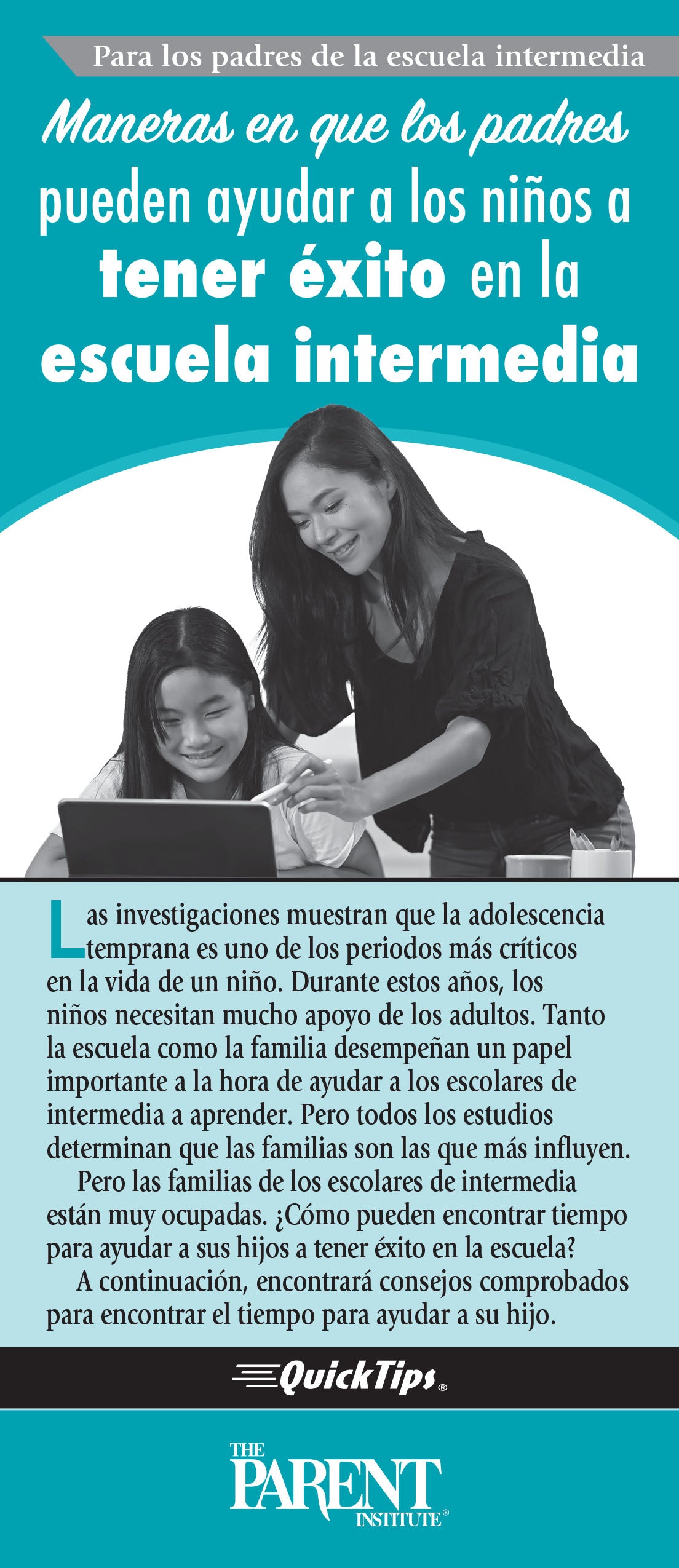 Ways Busy Families Can Help Children Succeed in Middle School