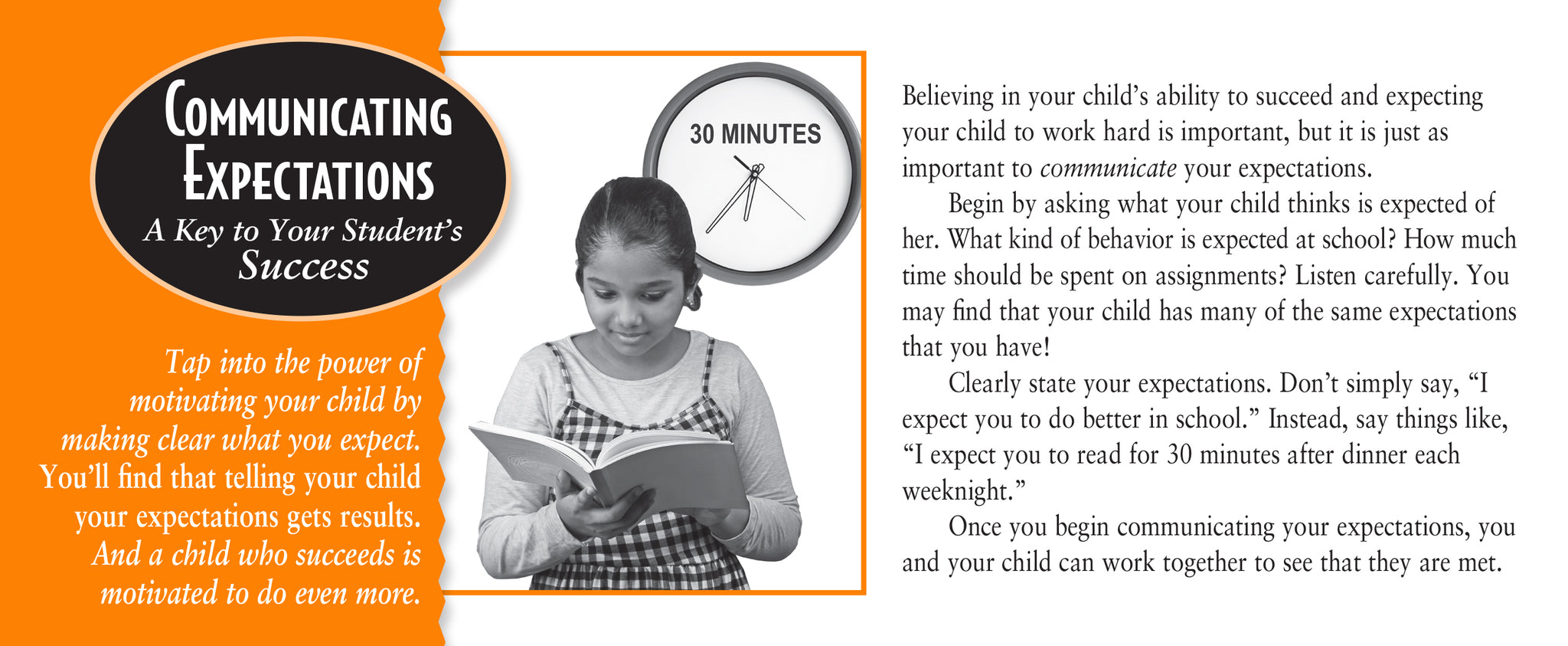 Communicating Expectations: A Key to Your Student's Success