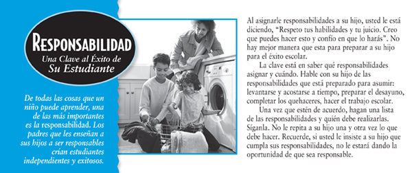 Responsabilidad Spanish Stuffer Card