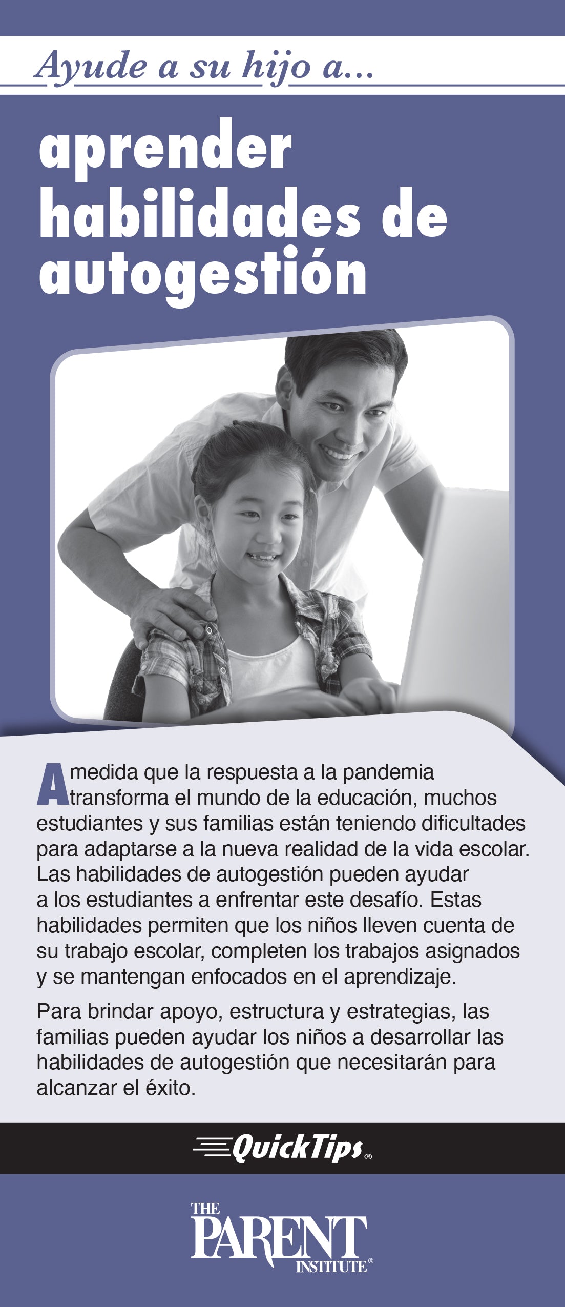 Help Your Child Learn Self-Management