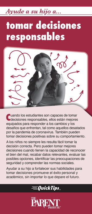 Help Your Child Practice Responsible Decision-Making