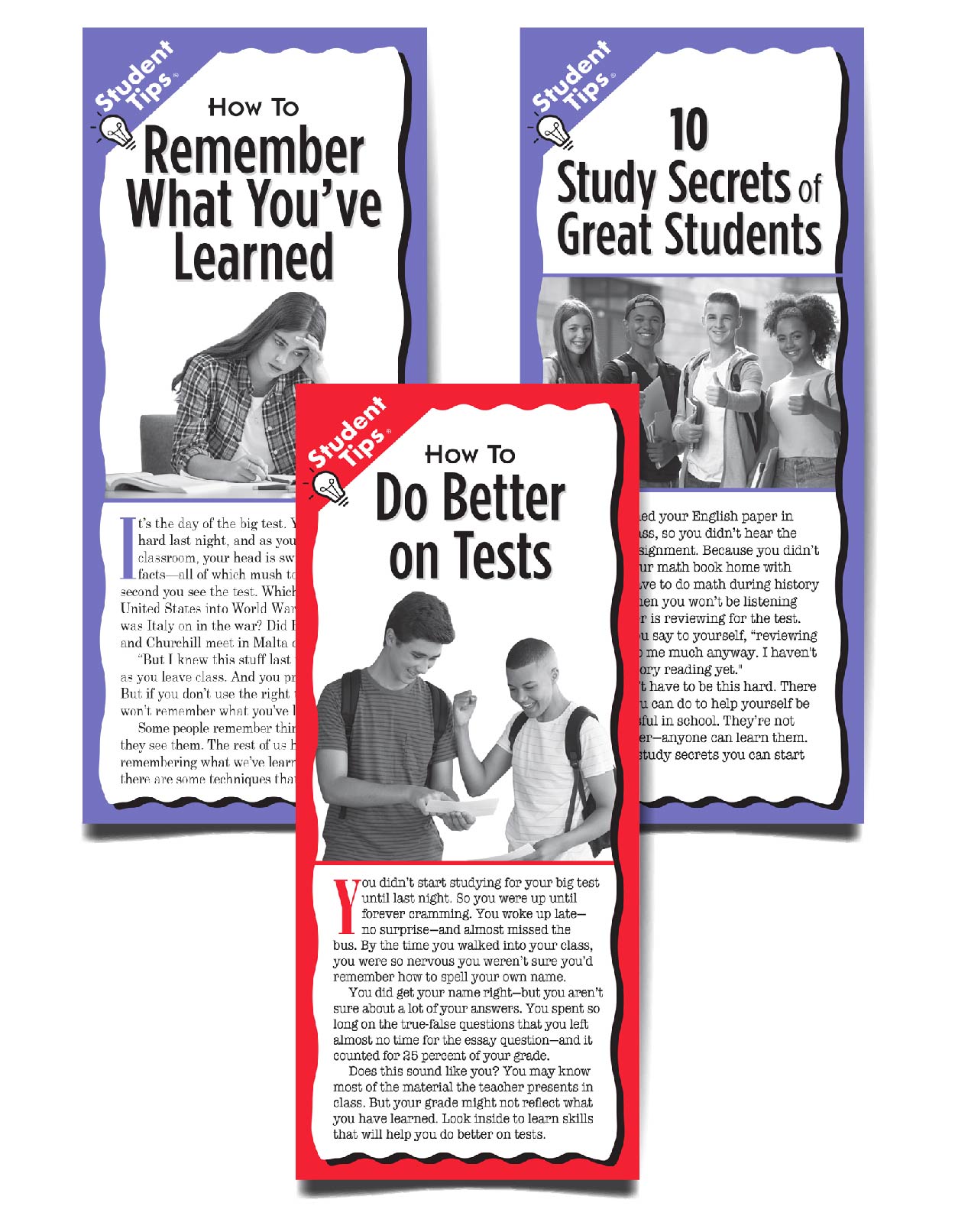 Study Skills Student Tips Series from The Parent Institute