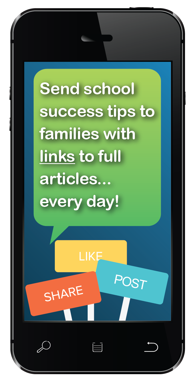 School Success Web Content and eTips: Daily Parent Engagement Messages