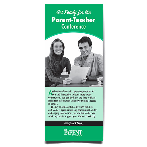 Get Ready for the Parent-Teacher Conference QuickTips Brochure