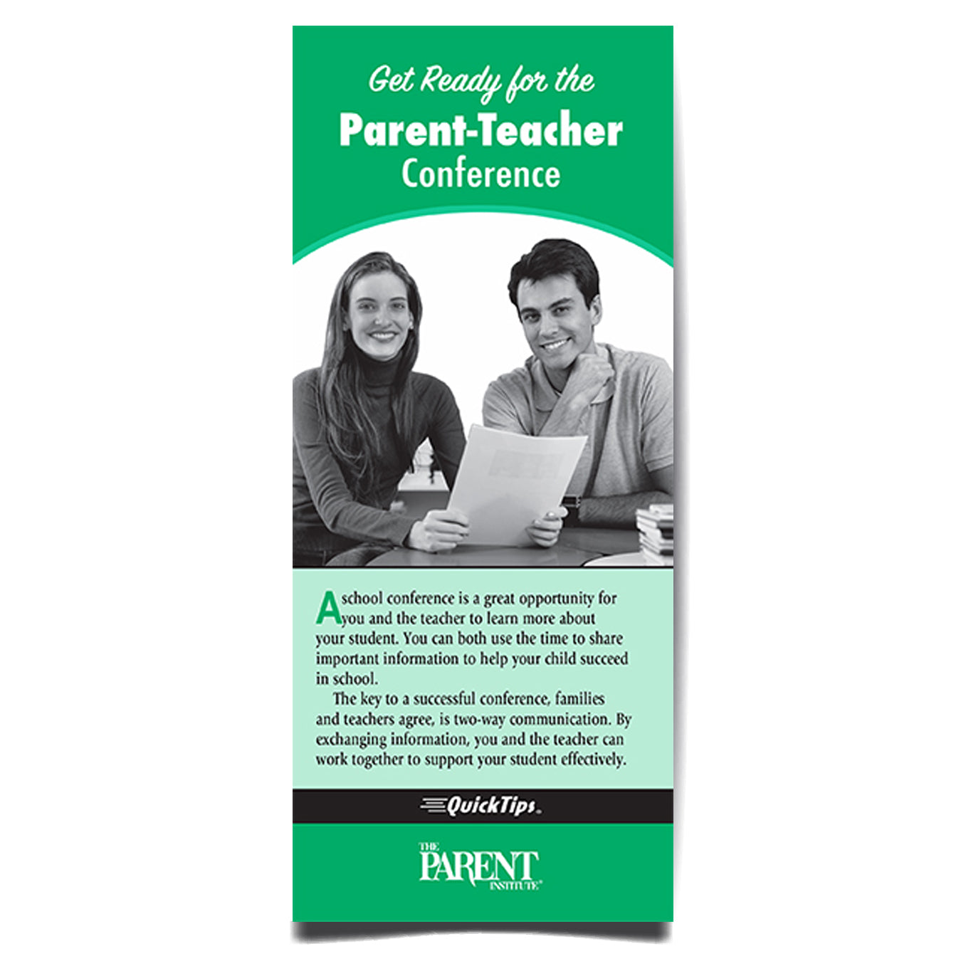 Get Ready for the Parent-Teacher Conference QuickTips Brochure