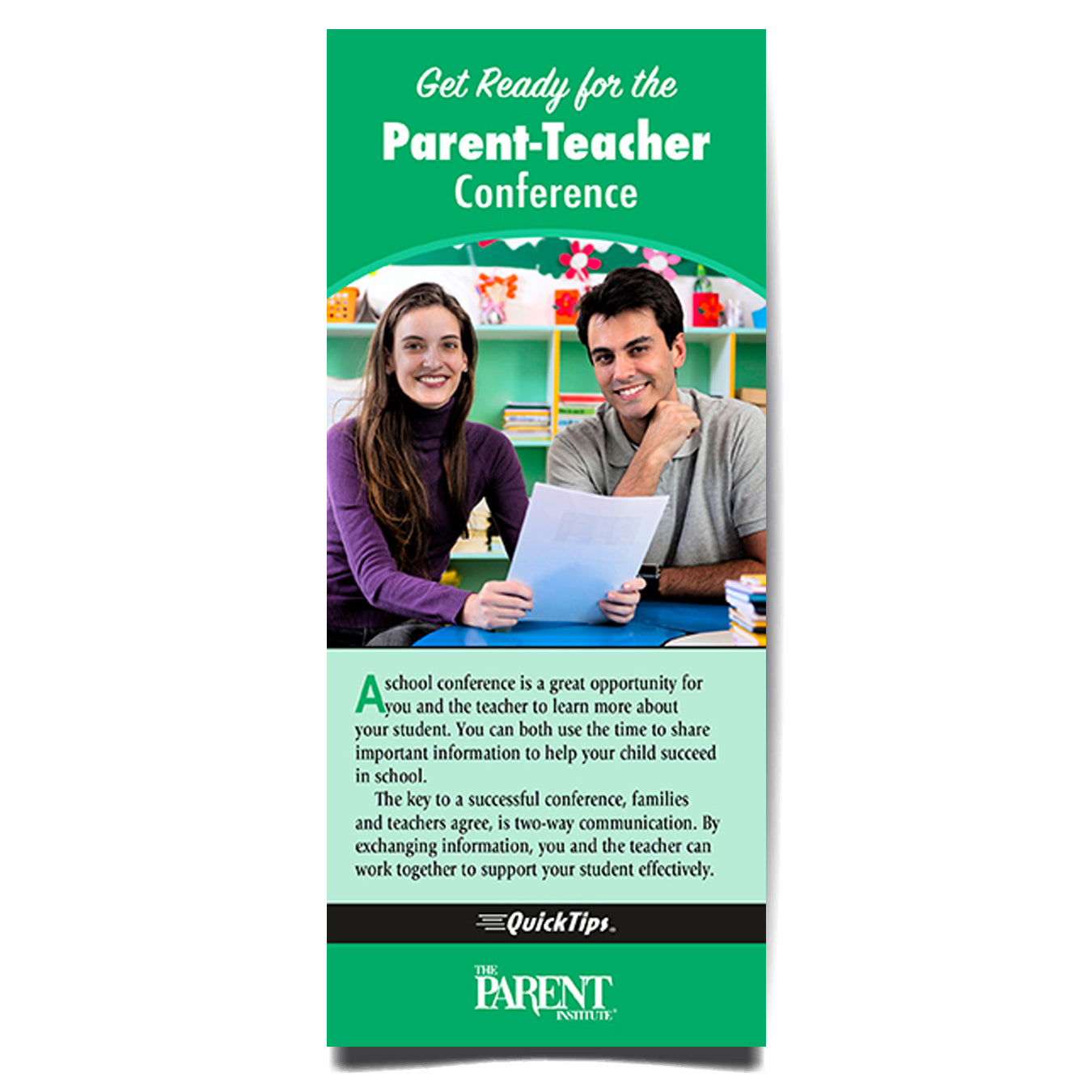 Get Ready for the Parent-Teacher Conference QuickTips Brochure