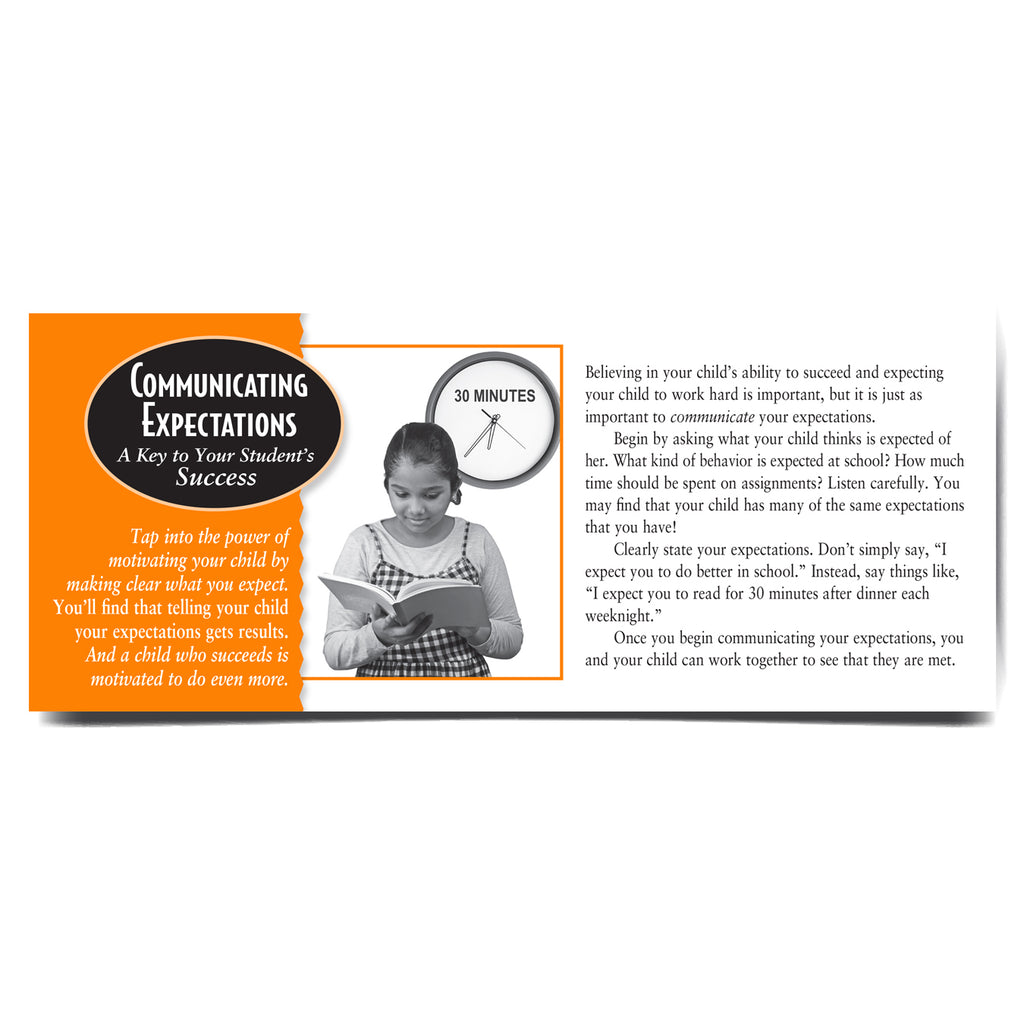 Communicating Expectations Stuffer Card