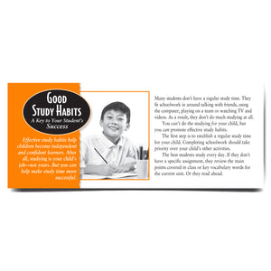 Good Study Habits Stuffer Card