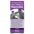 Facts Families Should Know About Children and Depression brochure