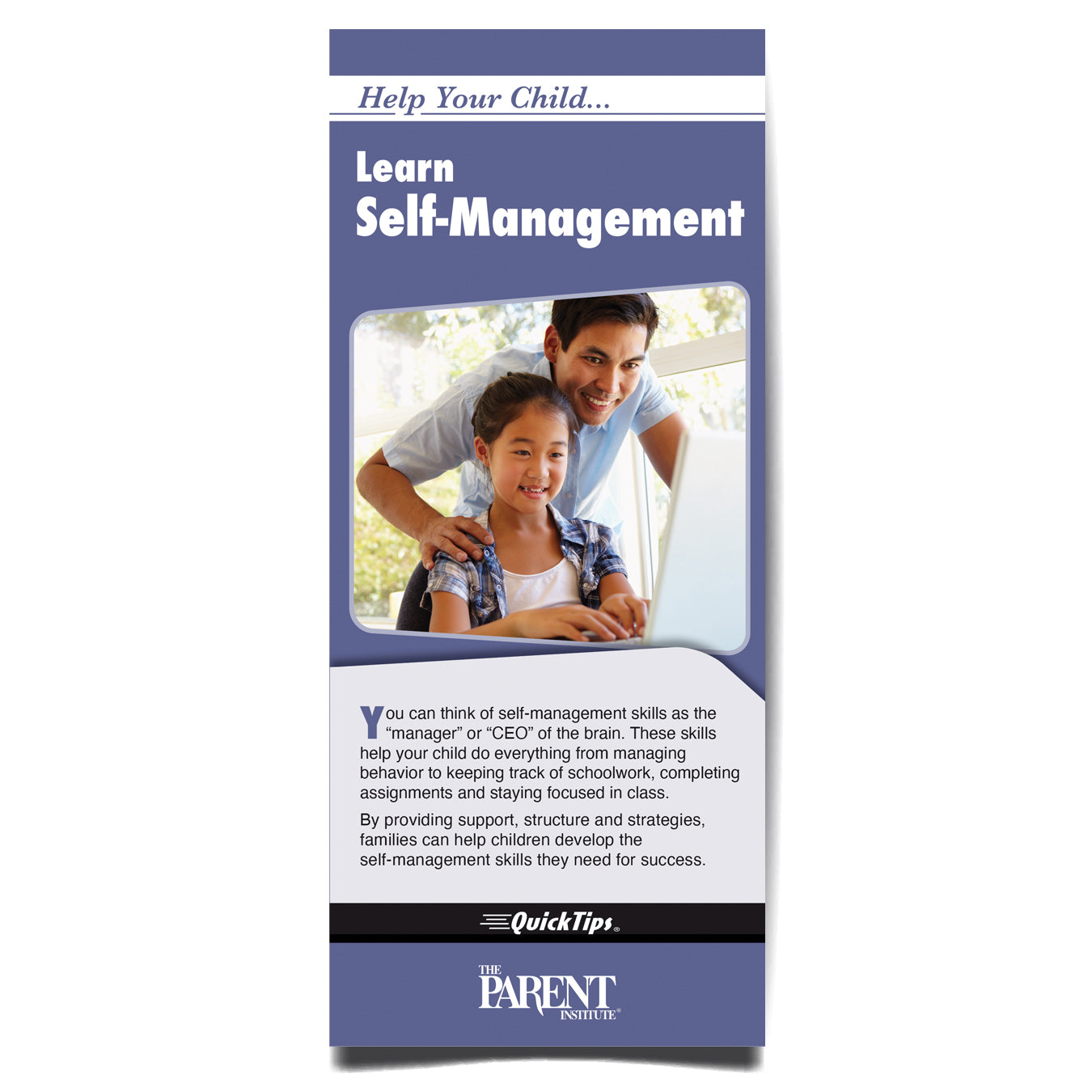 Help Your Child Learn Self-Management  digital brochure