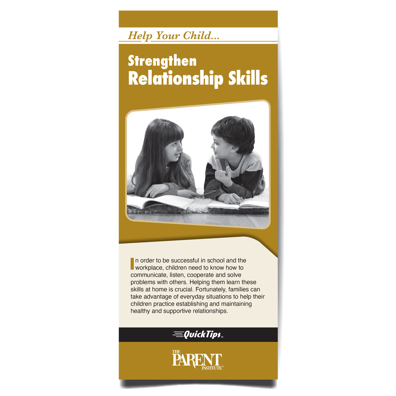 Help Your Child Strengthen Relationship Skills brochure