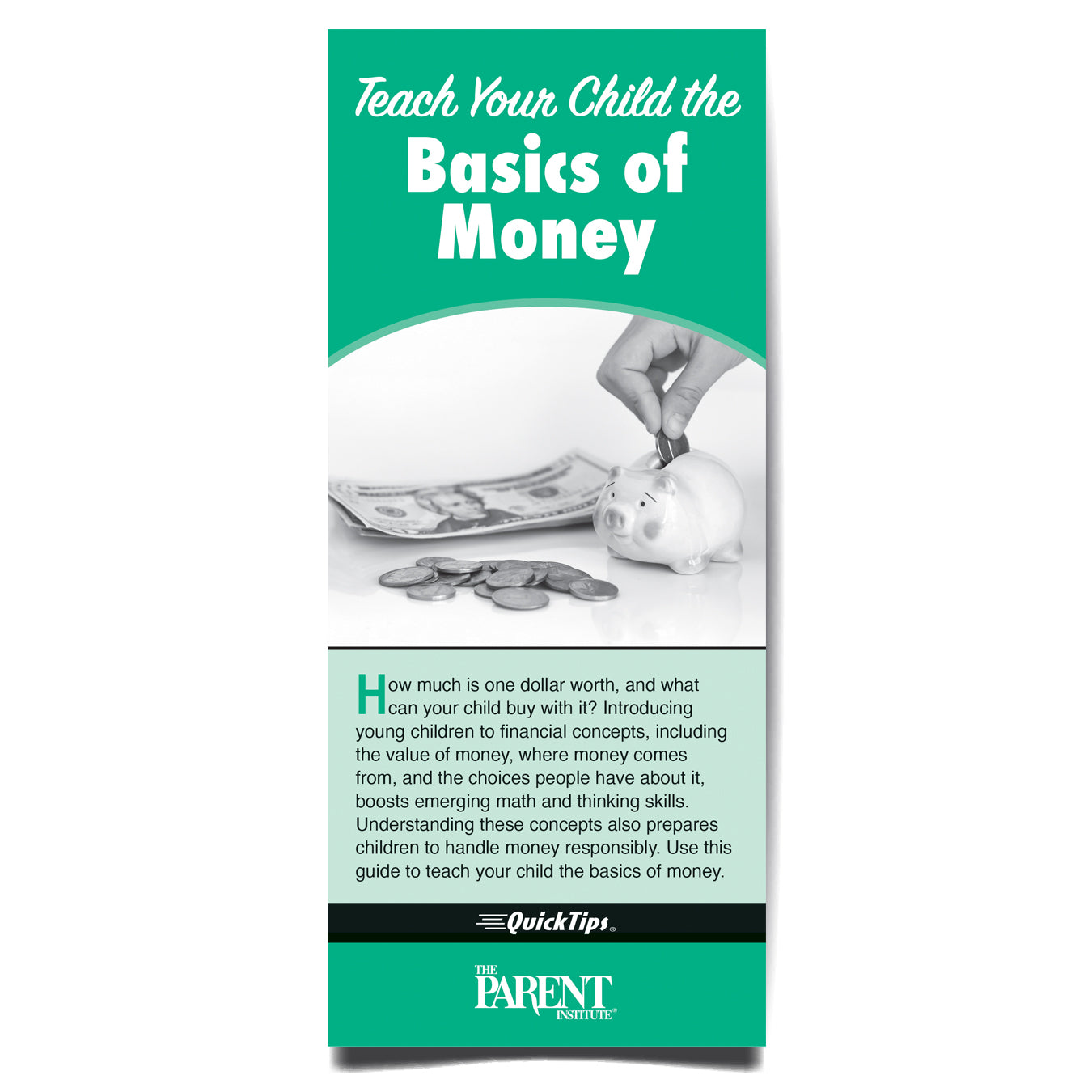 Teach Your Child the Basics of Money QuickTips Brochure for Families