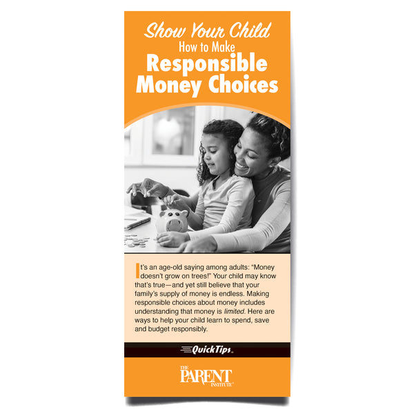 Show Your Child How to Make Responsible Money Choices brochure