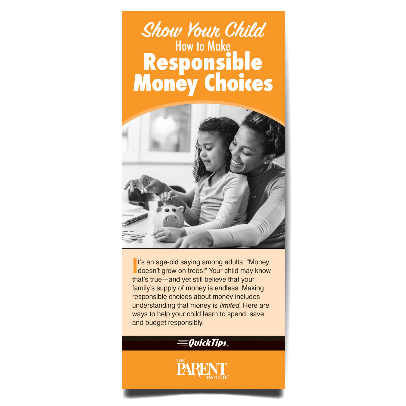 Show Your Child How to Make Responsible Money Choices brochure