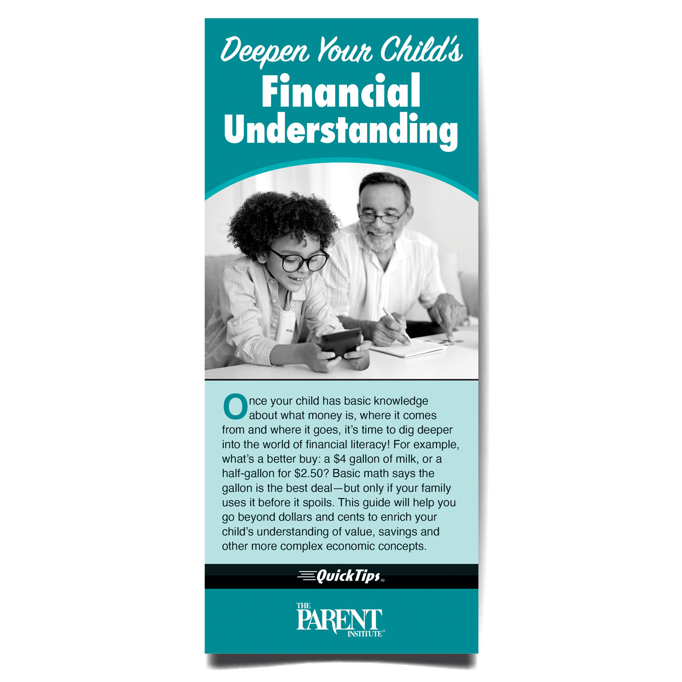 Deepen Your Child’s Financial Understanding QuickTips Brochure for Families