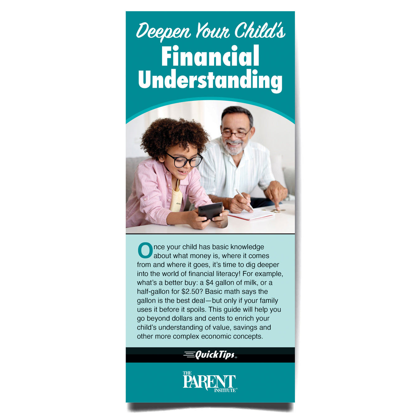 Deepen Your Child’s Financial Understanding QuickTips Brochure for Families