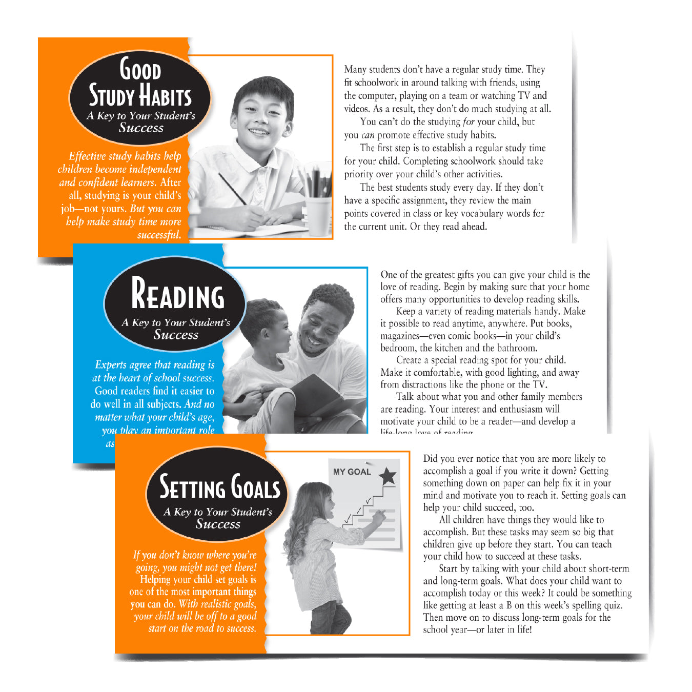 Motivating Students Stuffer Cards Set
