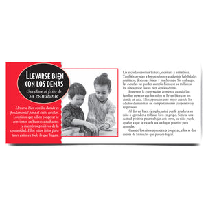 Spanish Getting Along With Others Stuffer Card