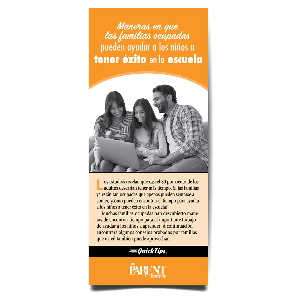 Ways Busy Families Can Help Children Succeed in Elementary School