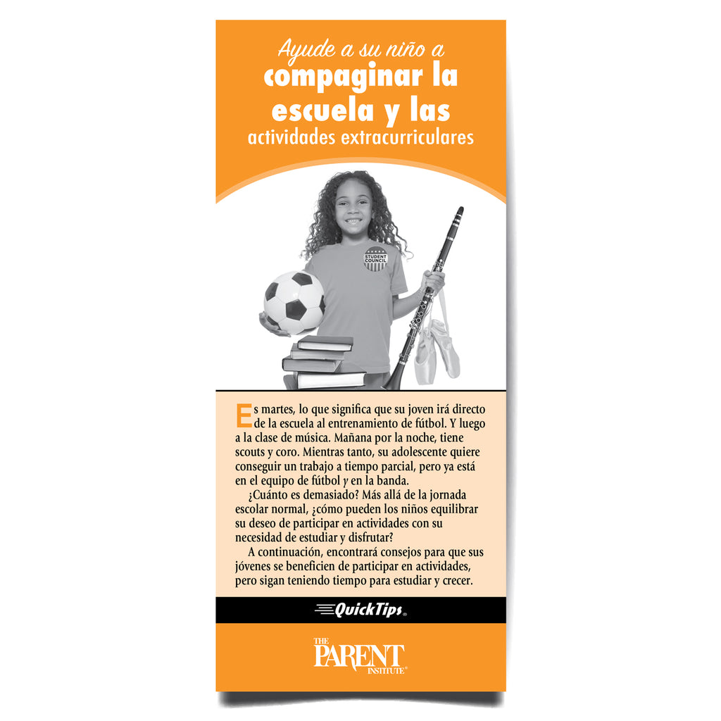 Help Your Child Balance School & Extracurricular Activities