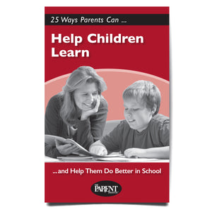 25 Ways Parents Can Help Children Learn brochure