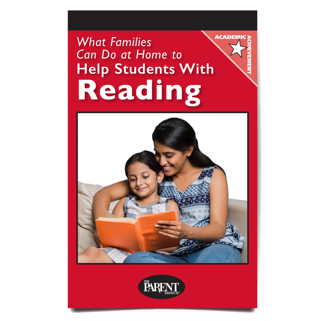 What Parents Can Do at Home to Help Students with Reading Booklet