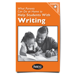 What Parents Can Do at Home to Help Students with Writing brochure