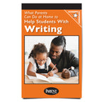 What Parents Can Do at Home to Help Students with Writing Booklet