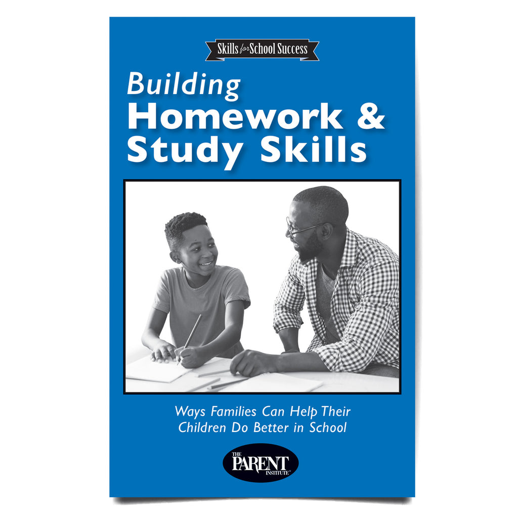 Building Homework & Study Skills Booklet