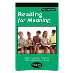 Reading for Meaning Booklet