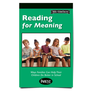 Reading for Meaning Booklet