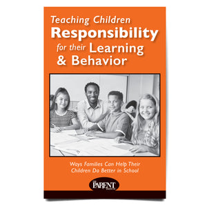 Teaching Children Responsibility for Their Learning & Behavior brochure