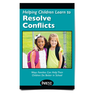 Helping Children Learn to Resolve Conflicts Booklet
