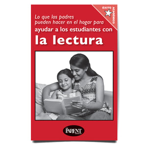 What Parents Can Do at Home to Help Students with Reading Spanish brochure