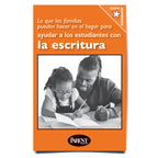 What Parents Can Do at Home to Help Students with Writing Spanish brochure