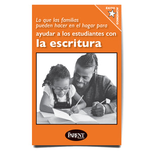 What Parents Can Do at Home to Help Students with Writing Spanish brochure