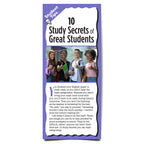 10 Study Secrets of Great Students Student Tips Brochure