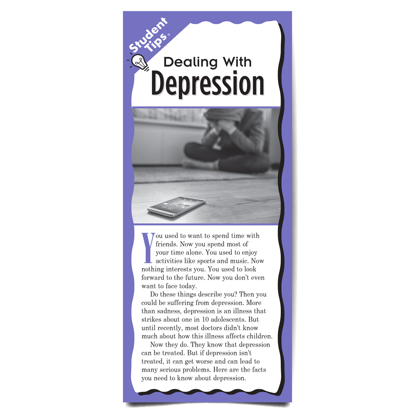 Dealing with Depression Student Tips brochure