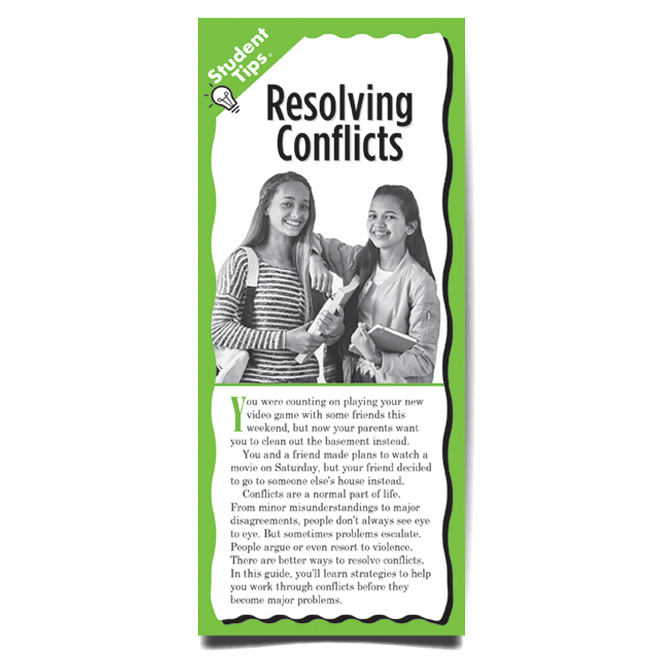 Resolving Conflicts Student Tips Brochure