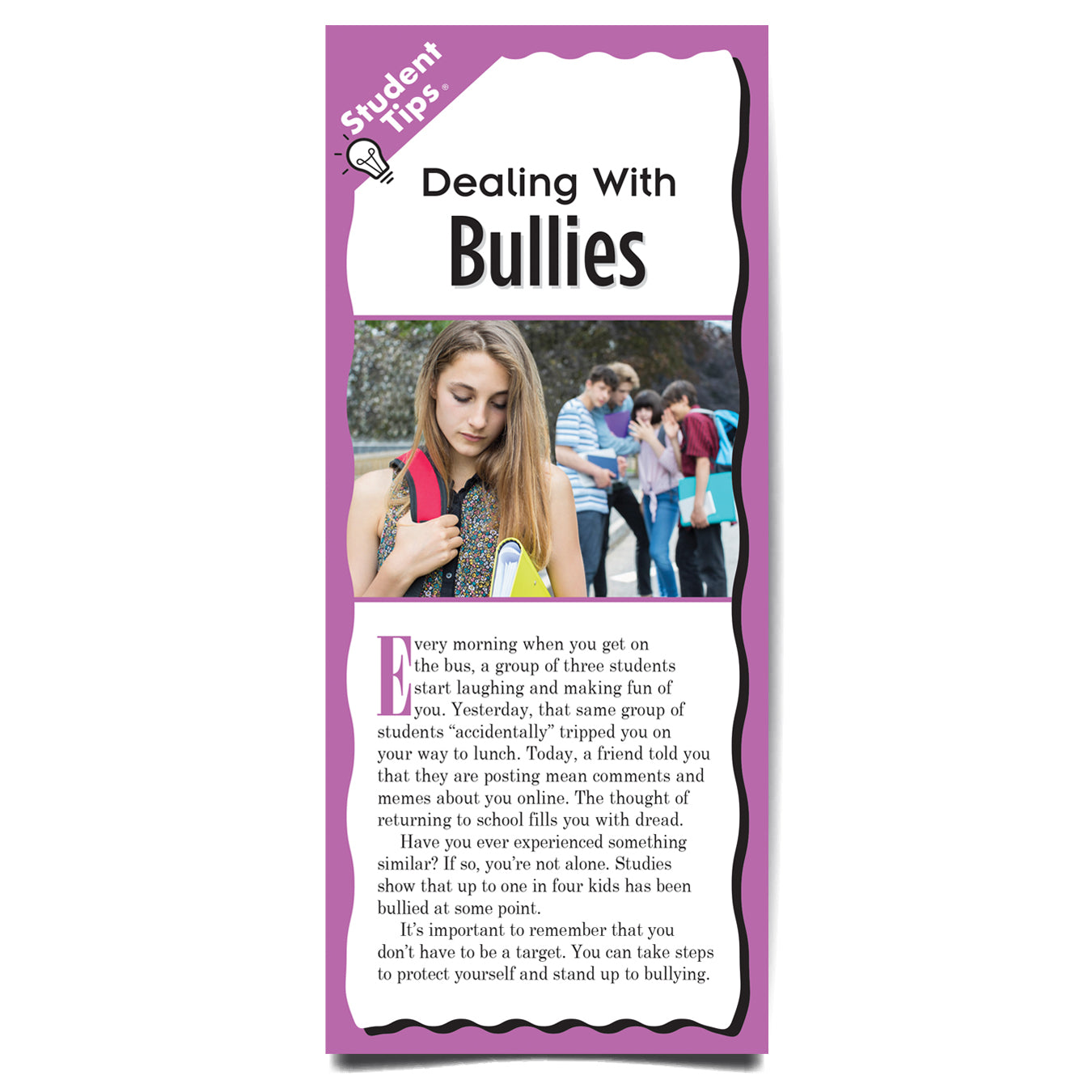 Dealing with Bullies Student Tip brochure