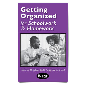 Getting Organized for Schoolwork & Homework brochure