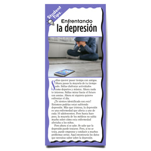 Dealing with Depression Student Tip Spanish brochure