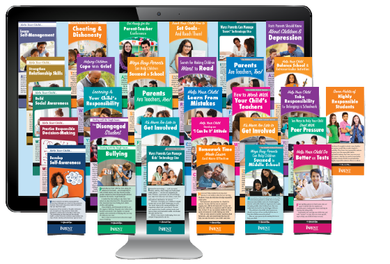 Electronic complete set of QuickTips for parents and families from The Parent Institute