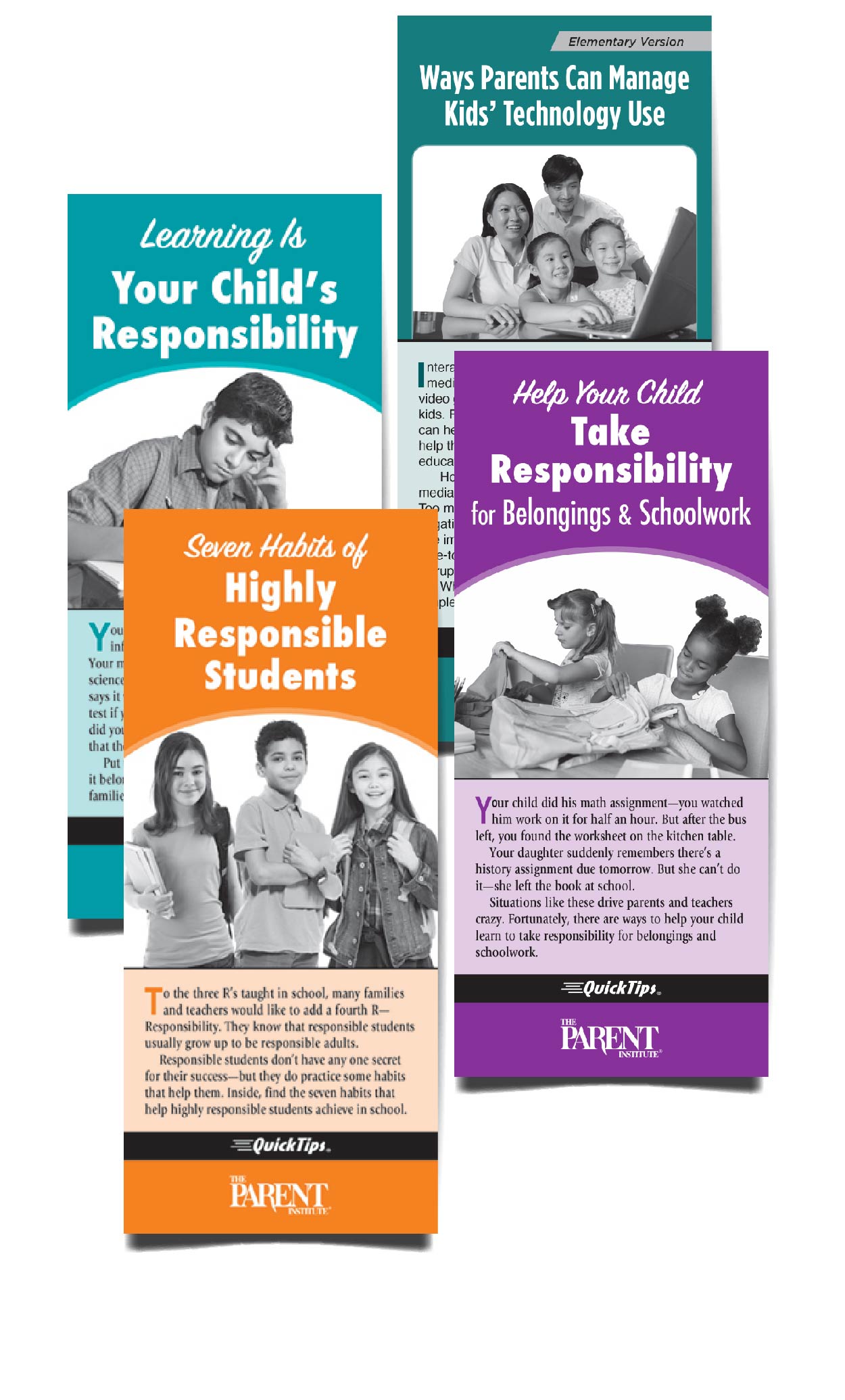 Building Student Responsibility QuickTips Series from The Parent Institute