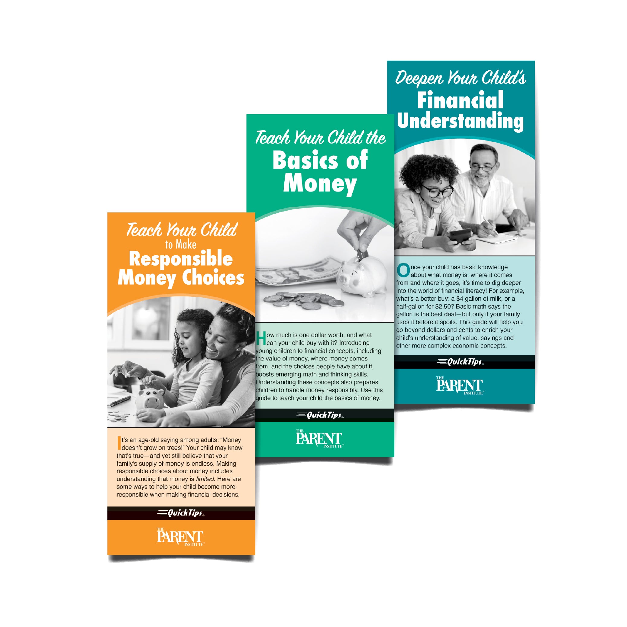 Financial Literacy Elementary QuickTip  Brochure Series