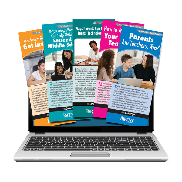 Motivating Families QuickTip Series – Middle School Version