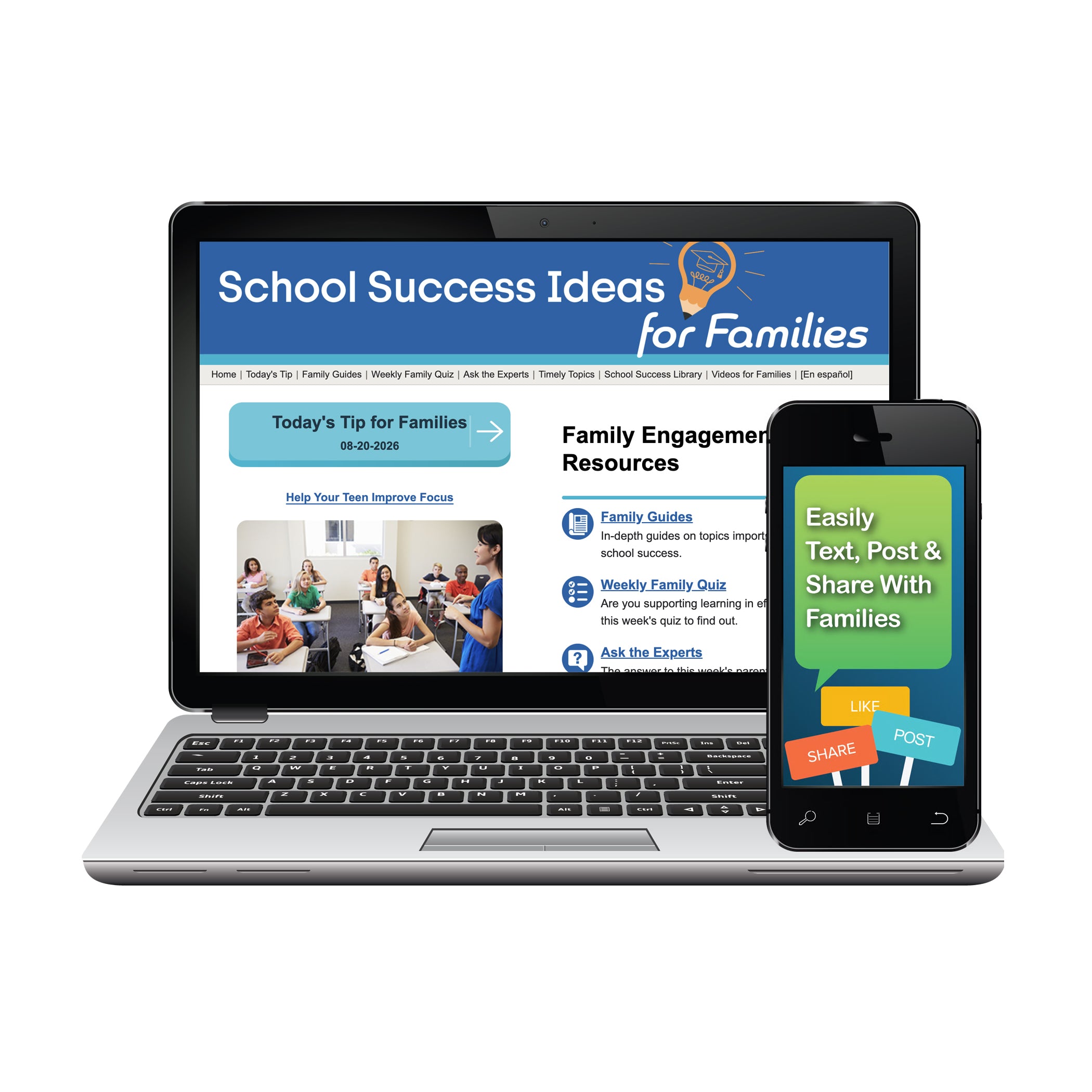 School Success Web Content Service