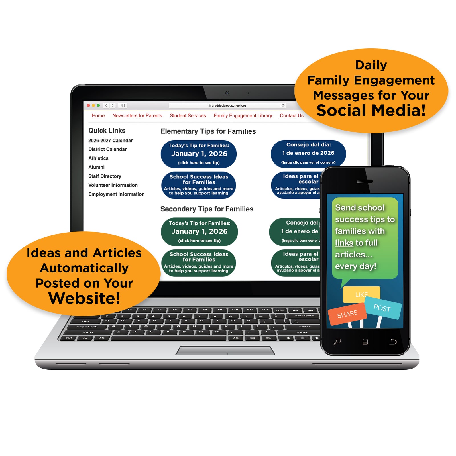 School Success Web Content Service