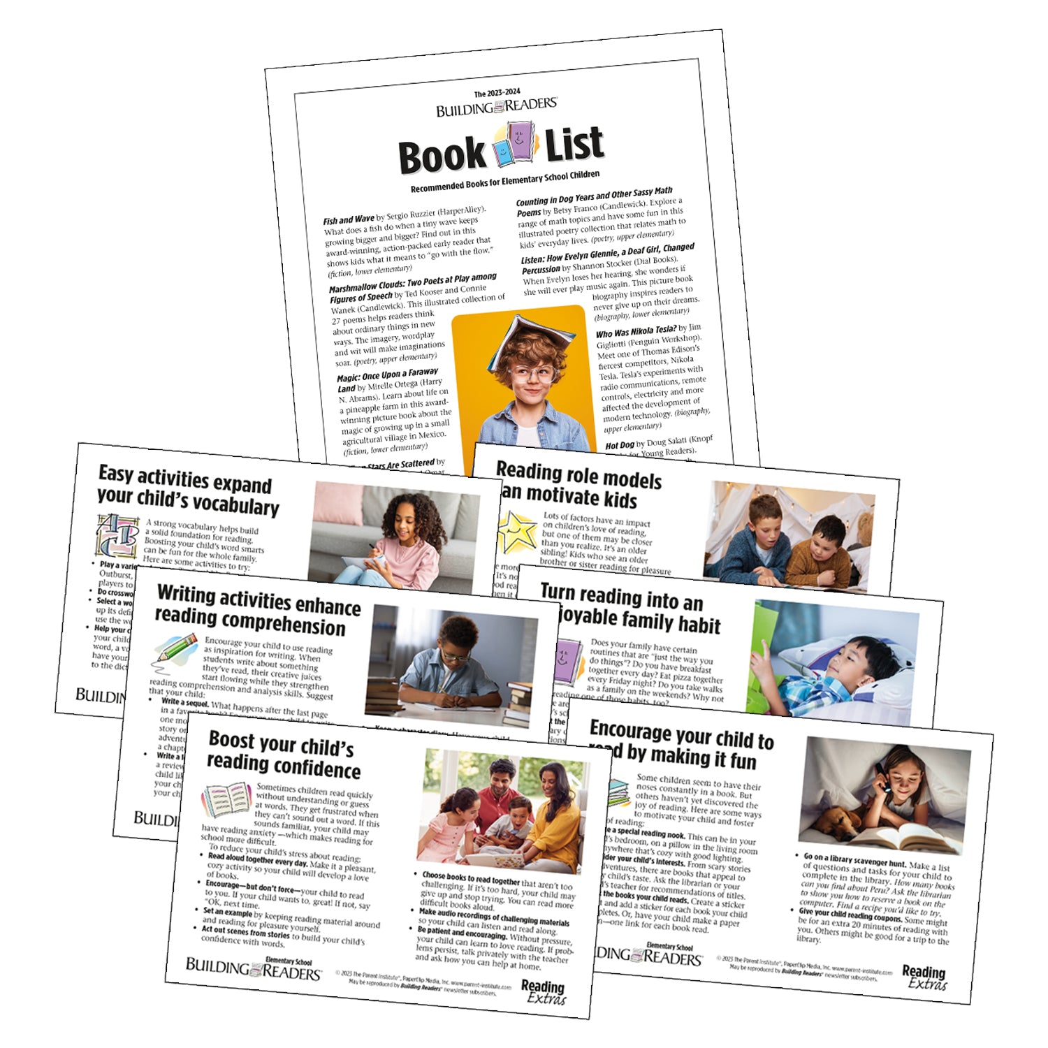 Bonuses for Building Readers Newsletter Subscribers